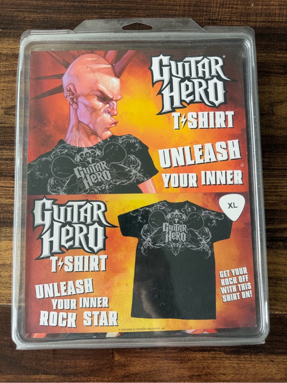 Hanes Black Guitar Hero Graphic Tee